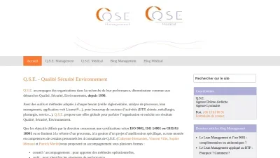 Qualité Sécurité Environnement