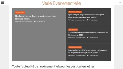 Veille-evenementielle.com