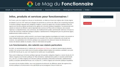 Le Mag du Fonctionnaire