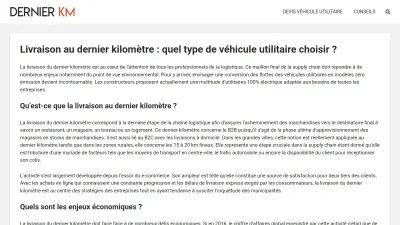 Dernier Km