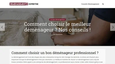 Déménagement Expertise