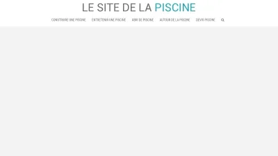 Le Site de la Piscine
