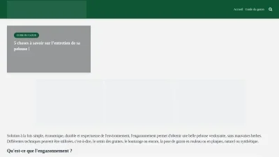 Engazonnement.fr