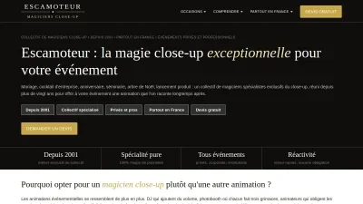 Escamoteur.fr